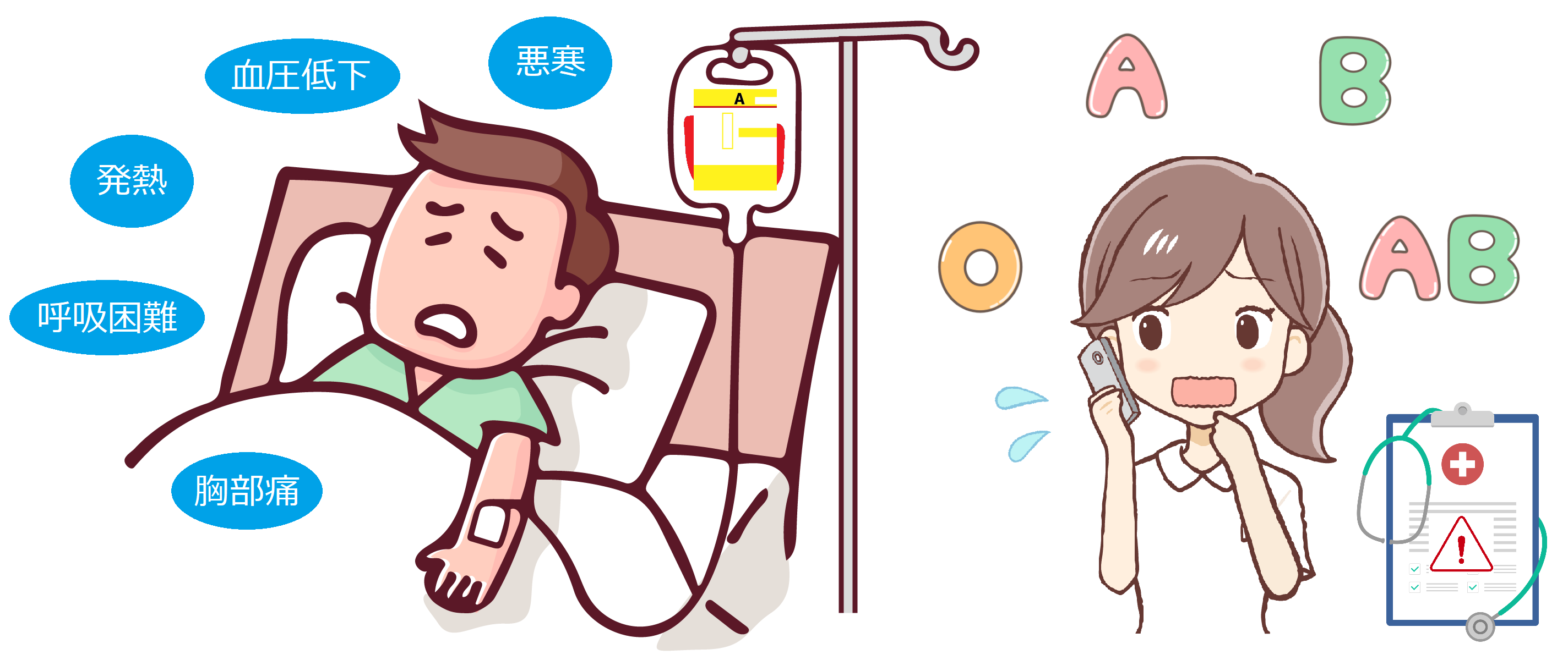 輸血副作用の対応方法と予防策｜症状一覧と治療薬を解説！ - しごとレトリバーガイド