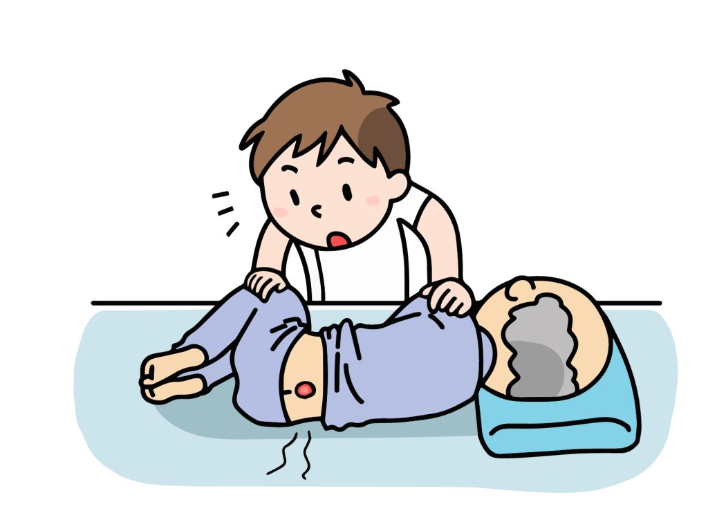 褥瘡　イラスト