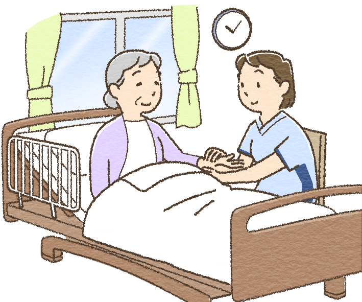 訪問看護のイラスト