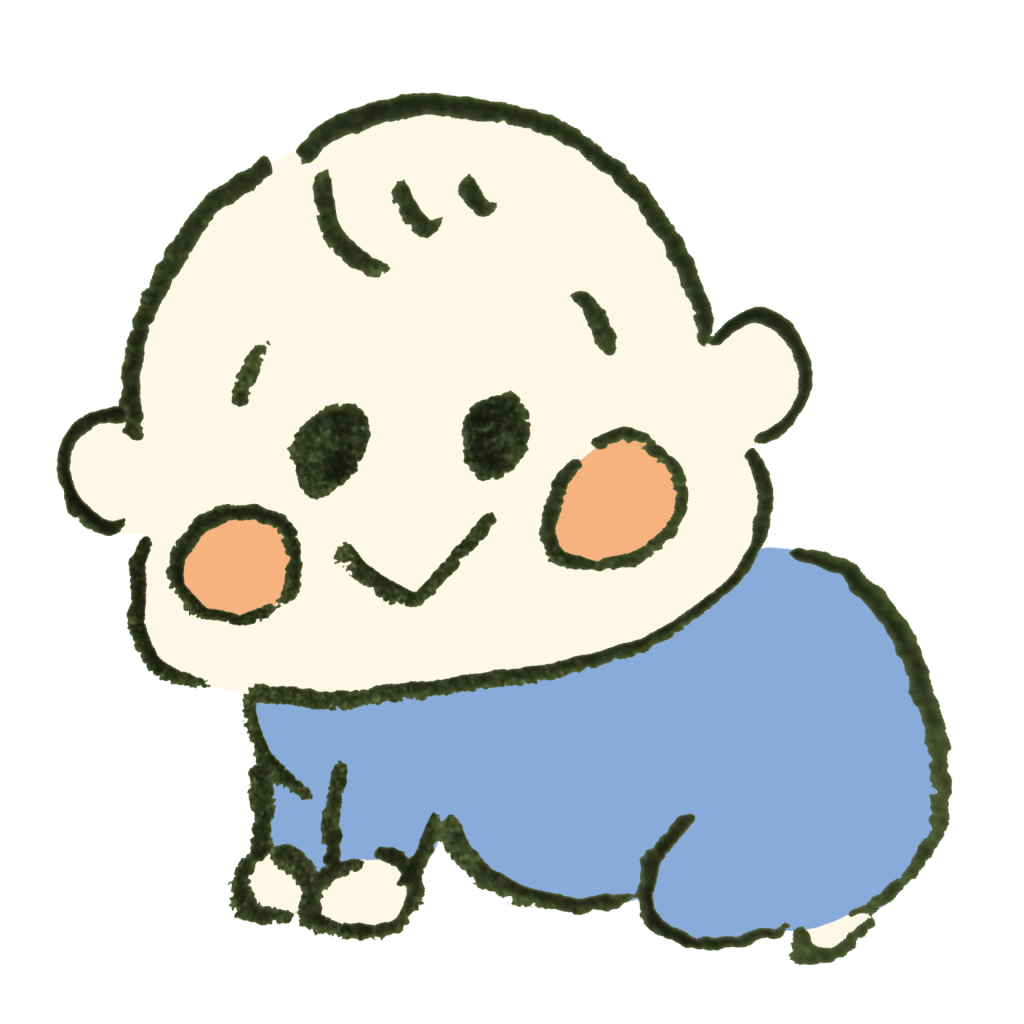 赤ちゃんのイラスト