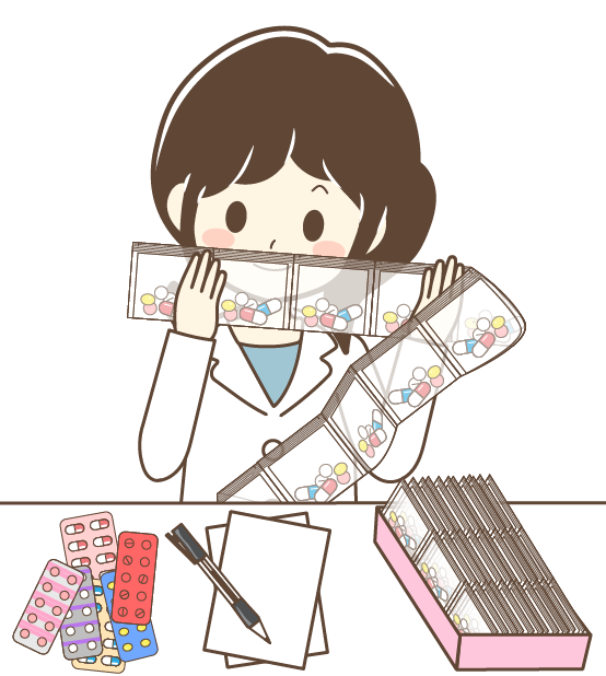 薬剤師　イラスト