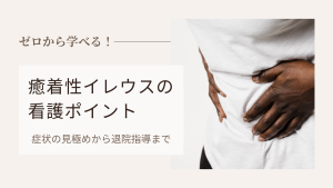 💡ゼロから学べる！癒着性イレウスの看護ポイント｜症状の見極めから退院指導まで