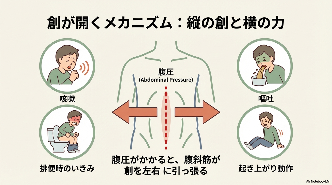 正中創には看護視点で重要な特徴