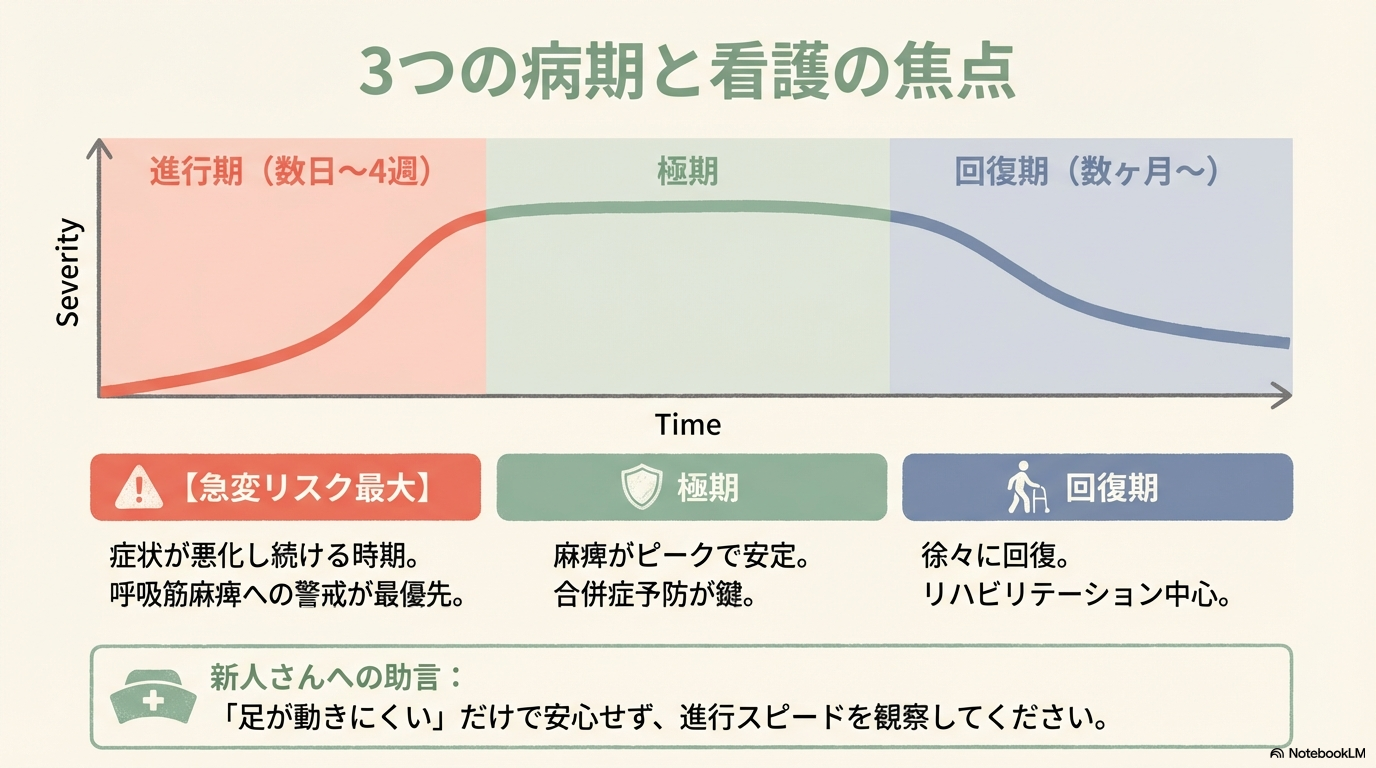 ギランバレー症候群 病期