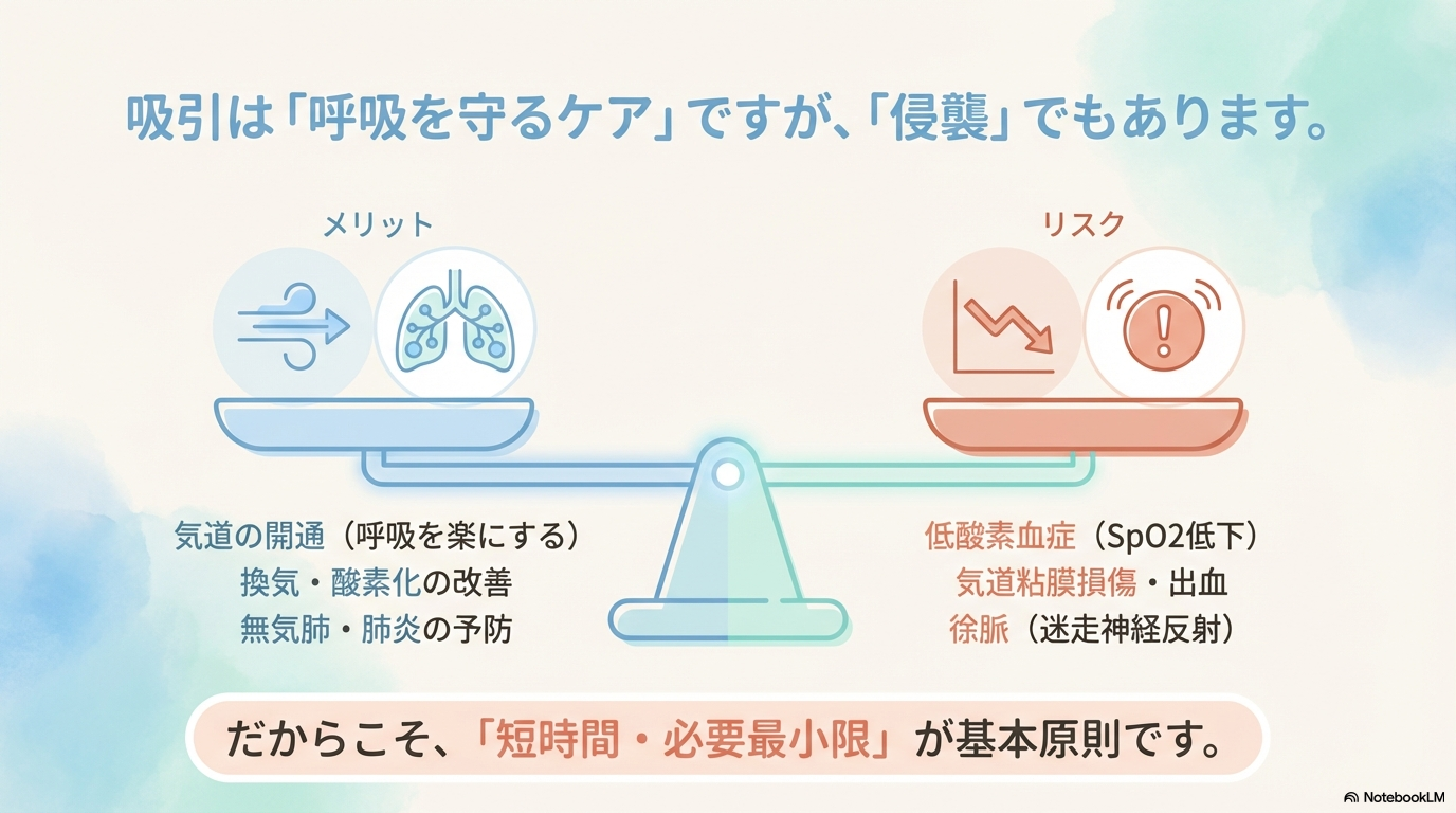 気管内吸引の目的とリスク