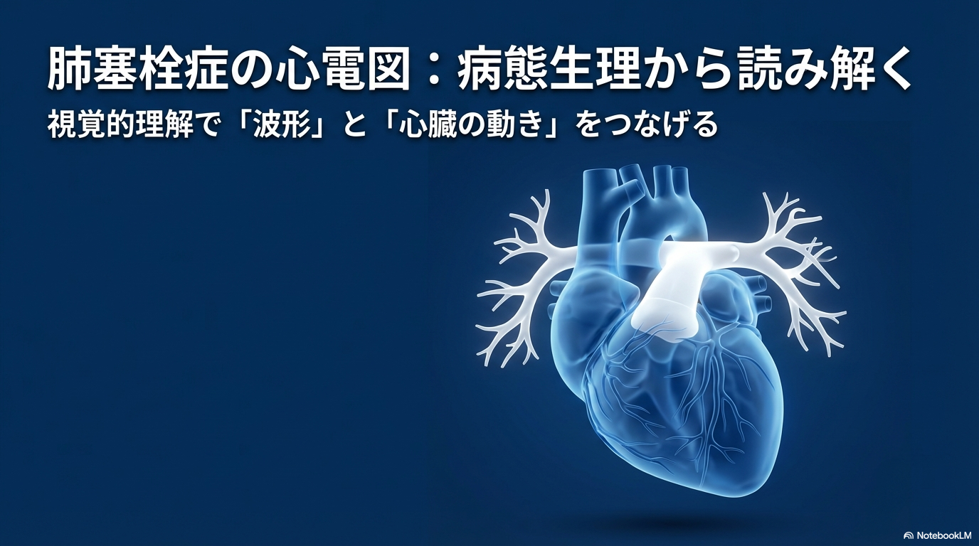 肺塞栓の心電図所見とは？心筋梗塞との違いと看護の観察ポイント