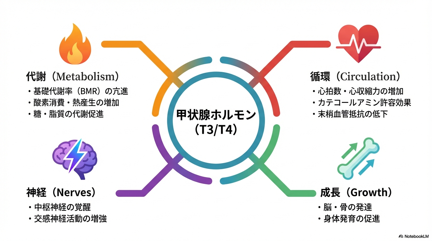 甲状腺ホルモンの働き