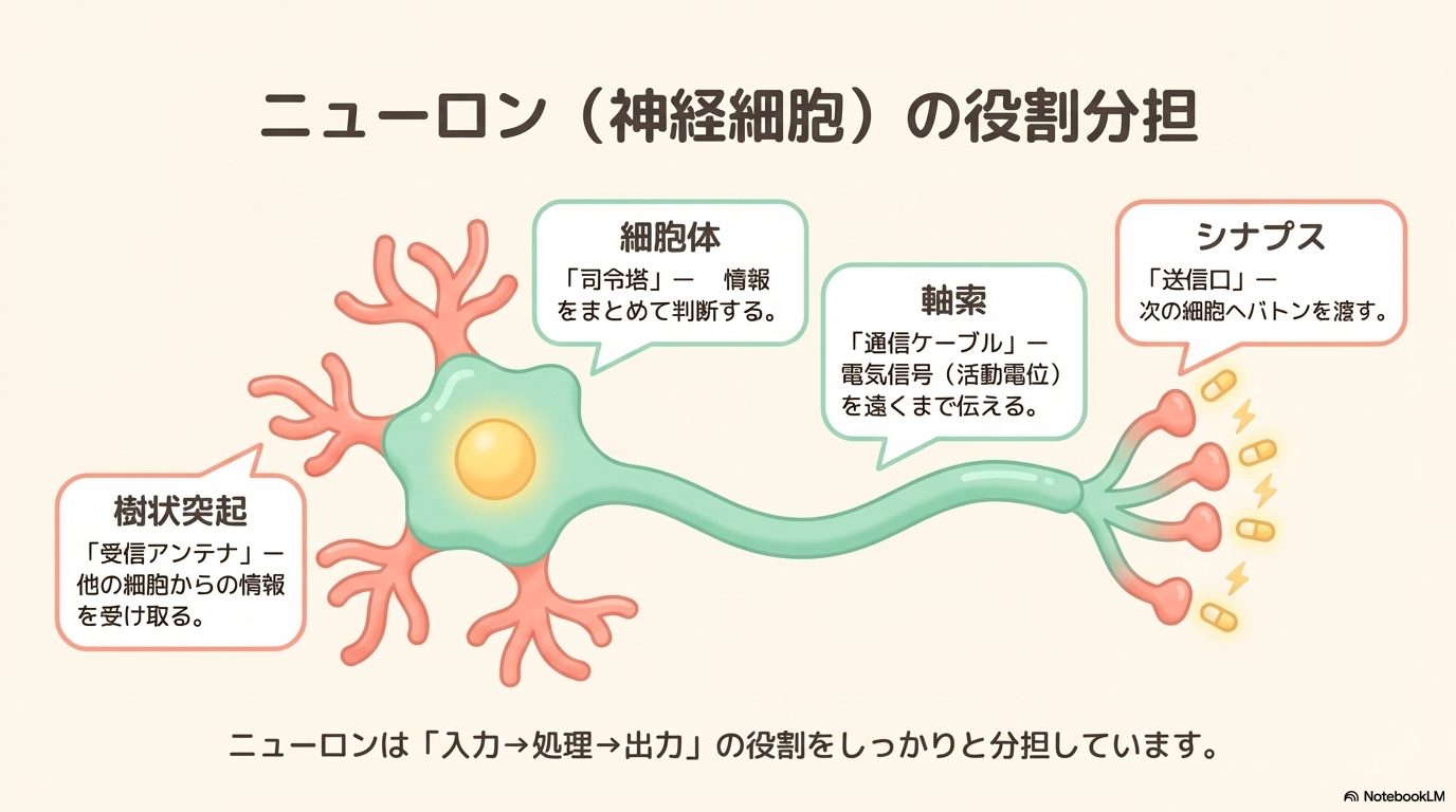 ニューロン シナプス