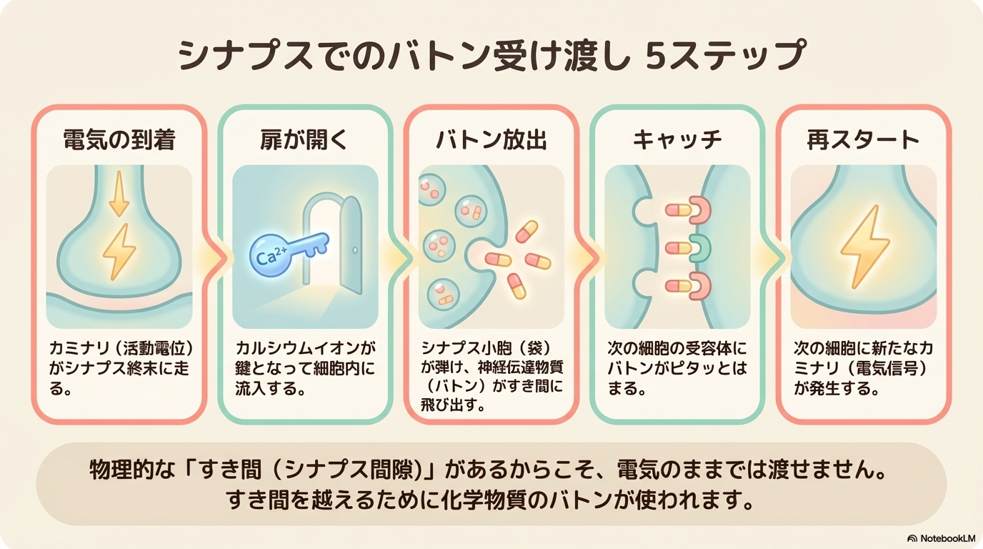 神経伝達物質 過程