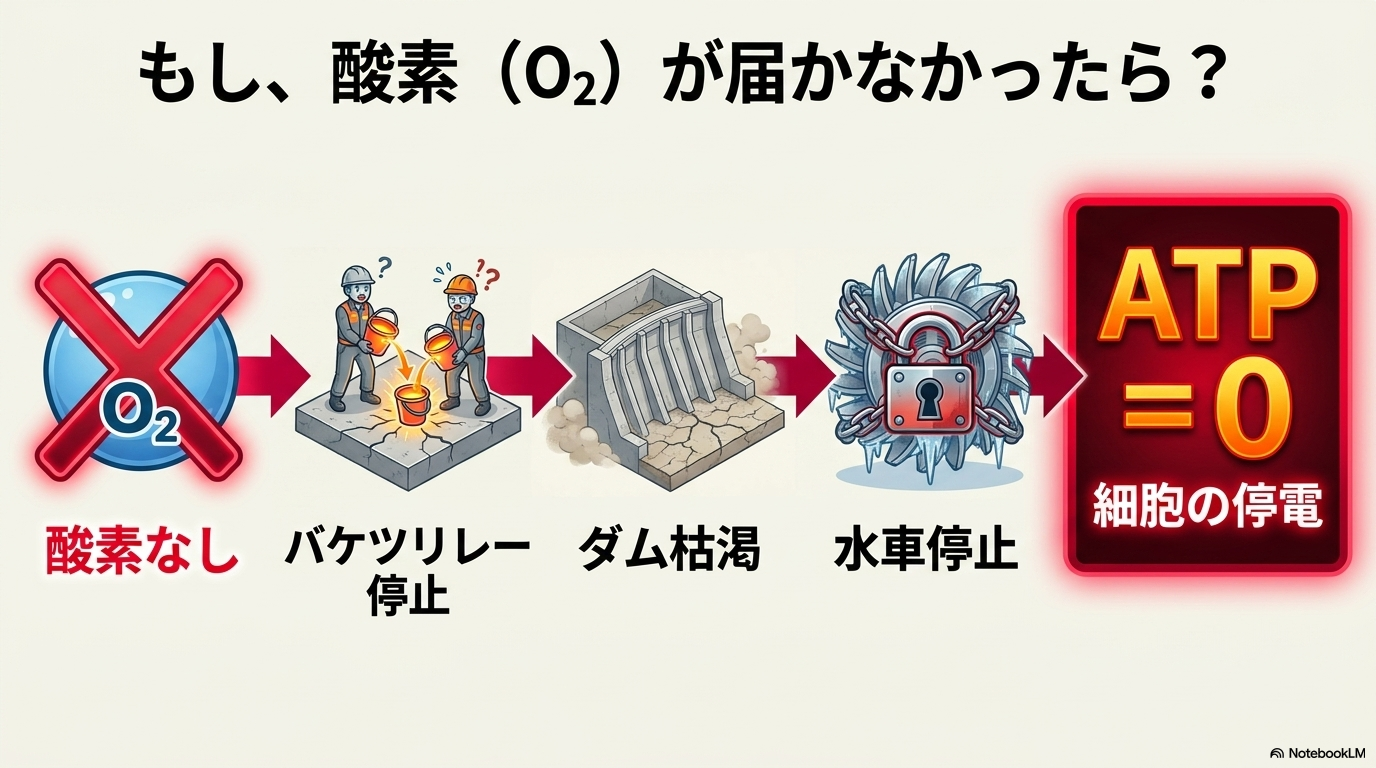 電子伝達系が止まるメカニズム