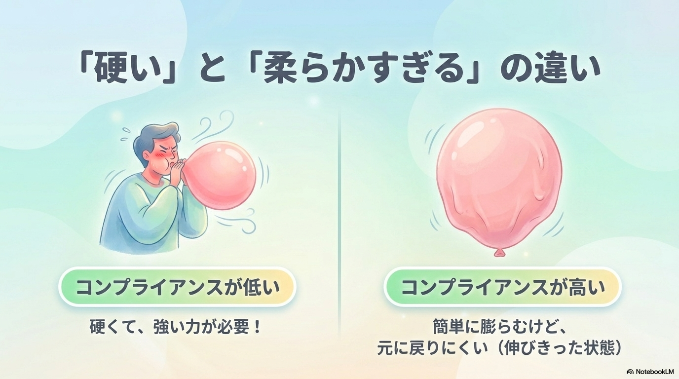 肺コンプライアンス