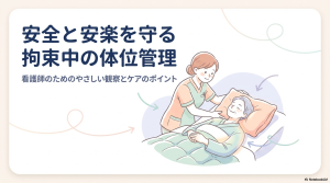 拘束中の体位はどうする？看護師が知るべき安全管理と観察ポイント