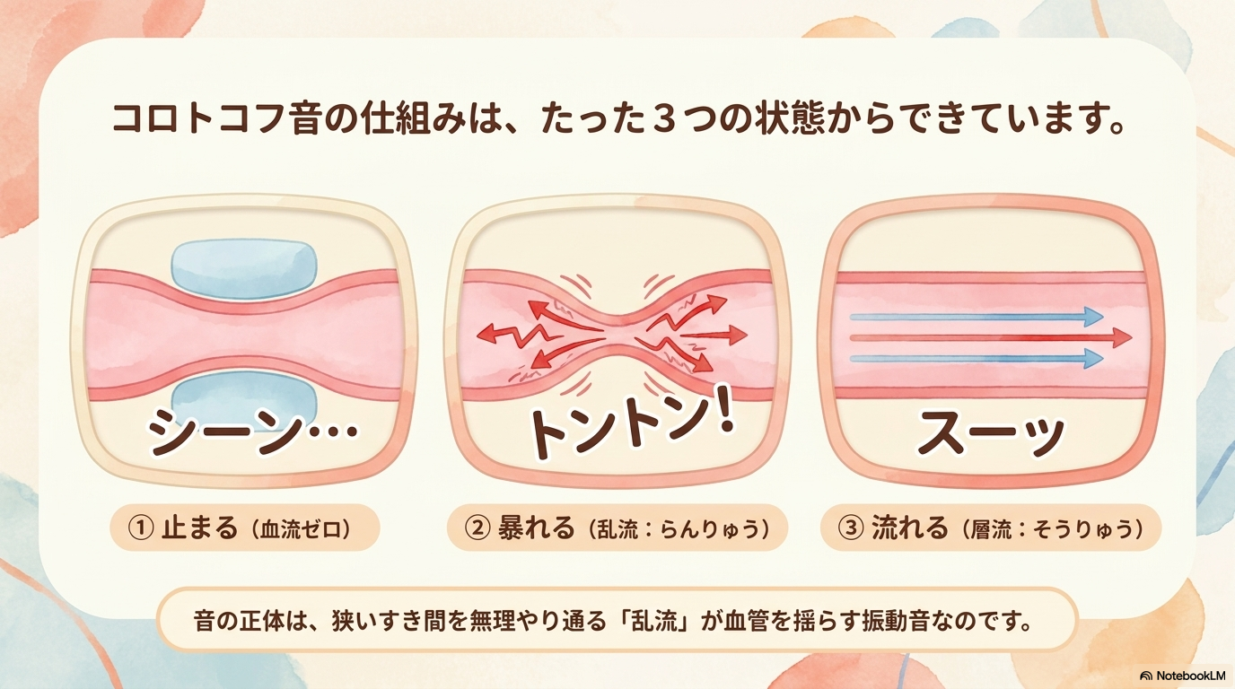 コロトコフ音　血圧測定