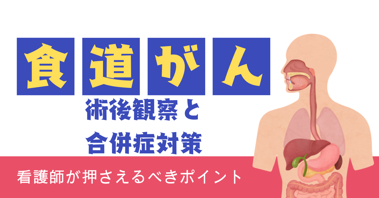 食道がん看護のポイントは？術後観察と合併症対策を解説