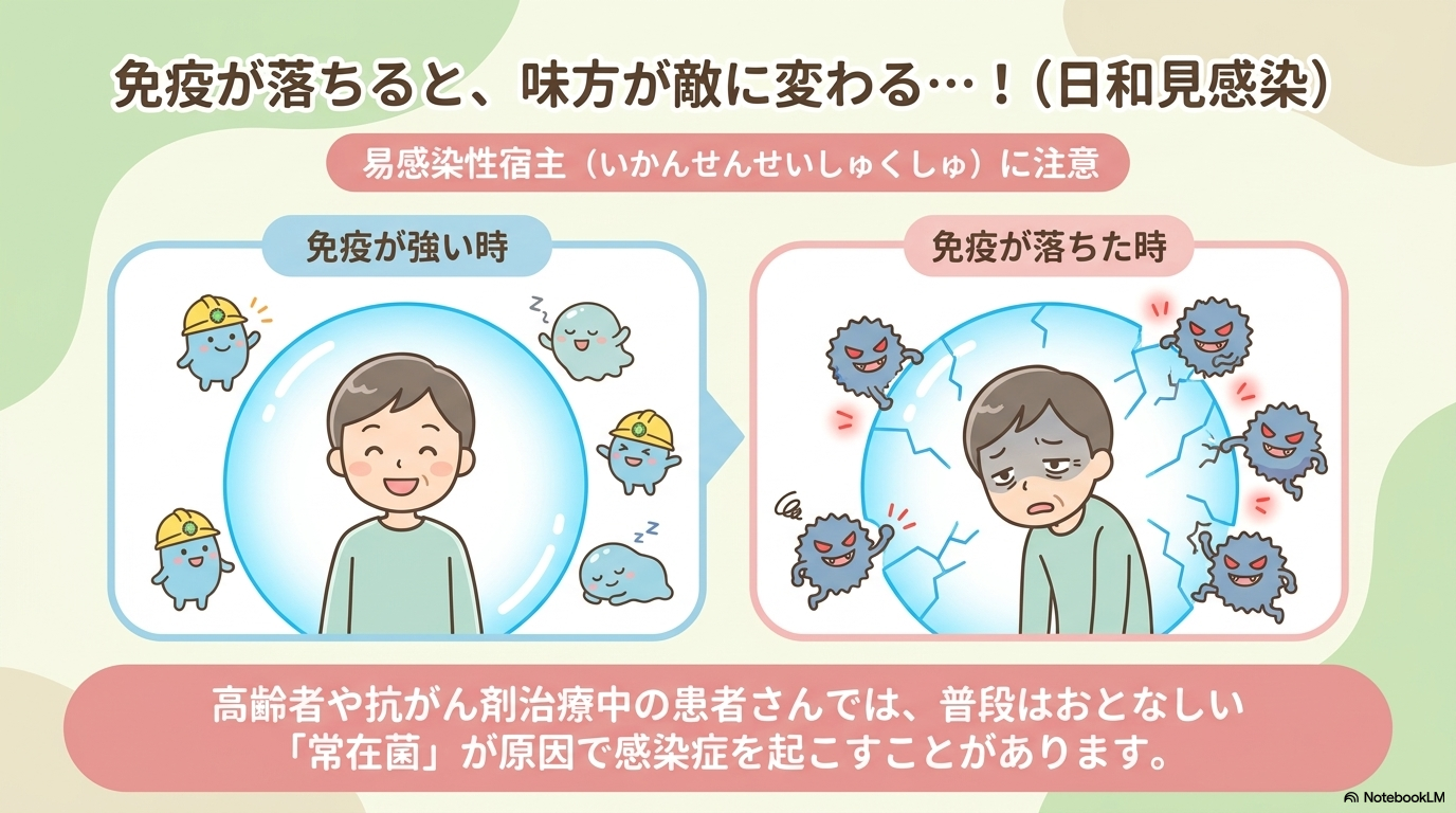 日和見感染とは