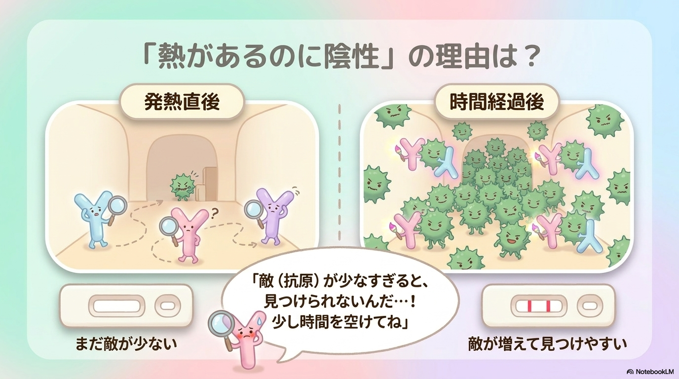 抗原検査が陽性になる仕組み
