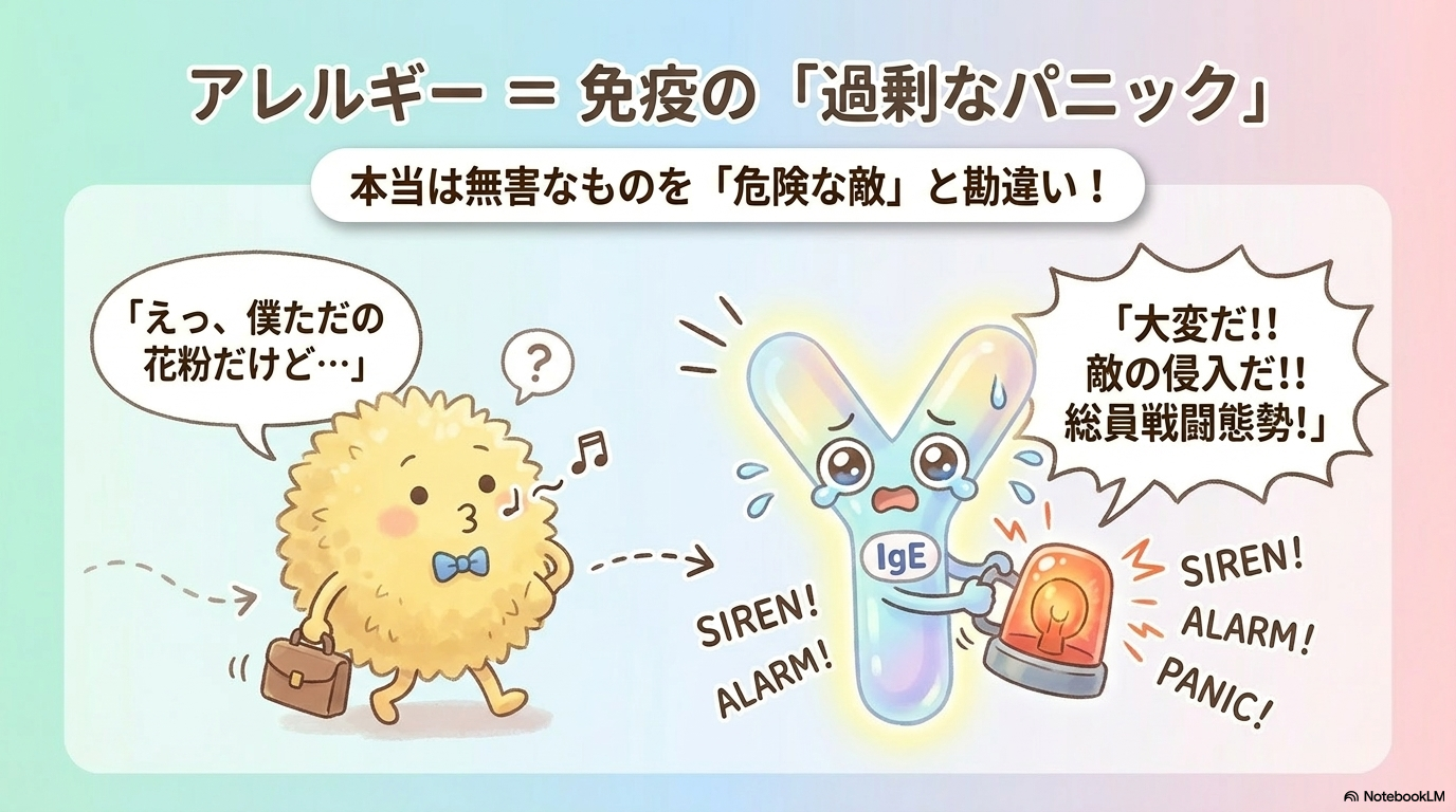 IgE抗体とマスト細胞の関係