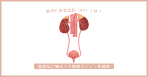 逆行性腎盂造影（RP）とは？看護師が知るべき観察ポイントを解説