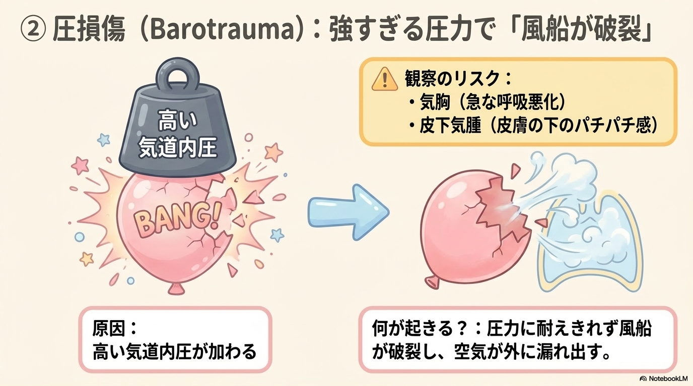 圧損傷(Barotrauma)